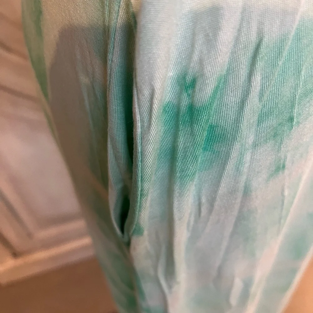 REBORN J Green Tie-Dye Maxi Dress NWOT - Picture 4 of 6